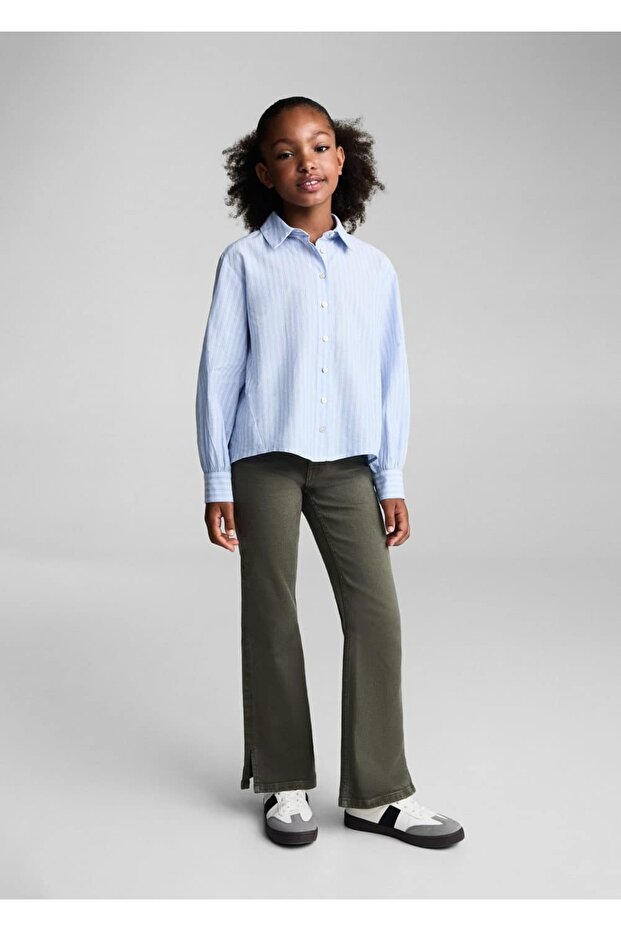 İspanyol paça kot pantolon - 2