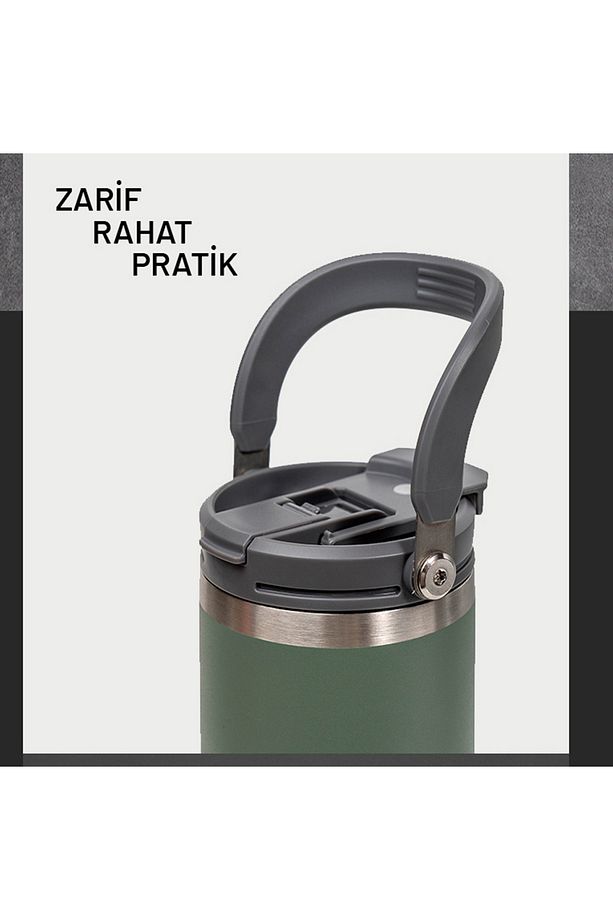 Dailyneed Termos Vakumlu Paslanmaz Çelik 1200 ml Mor - 5