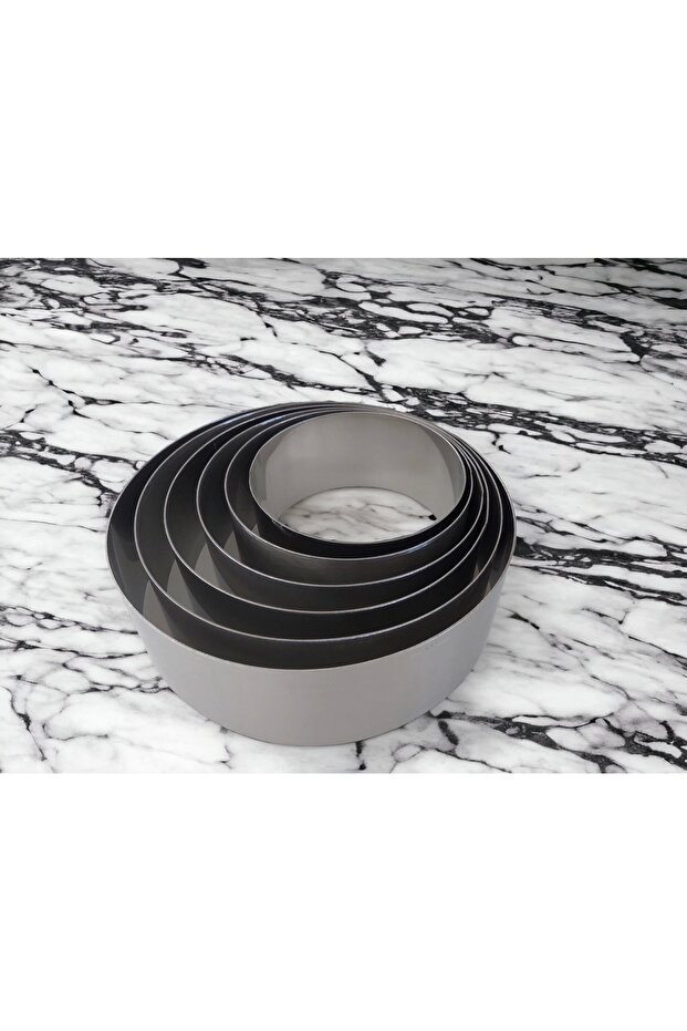 Çember Pasta Kalıbı Ø18 Cm H:10 Cm - 3
