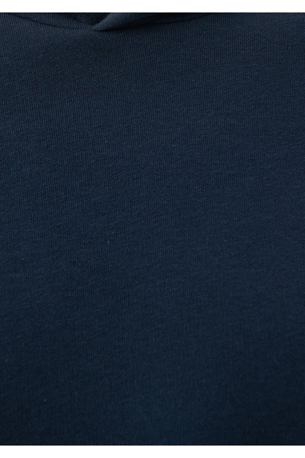 Kapüşonlu Lacivert Sweatshirt 0610937-70490 - 6