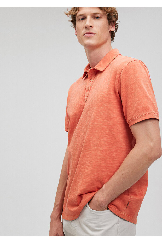 Orange Polo T-shirt - Regular Fit, Regular Fit 0611858 -70439