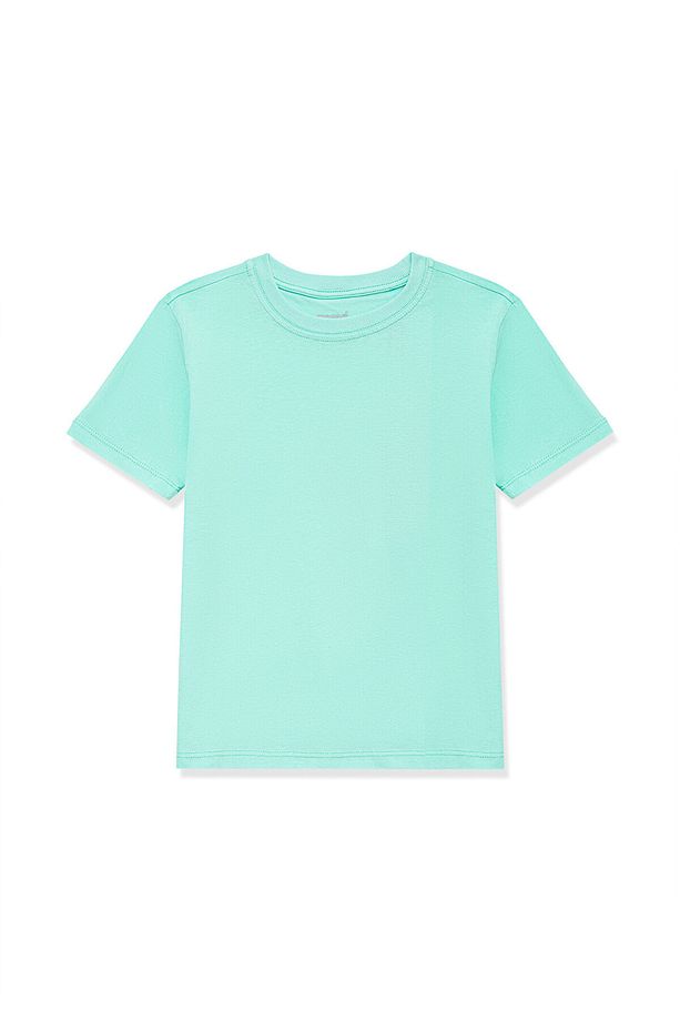 Yeşil Basic Tişört Regular Fit / Normal Kesim 7610183-71724 - 2
