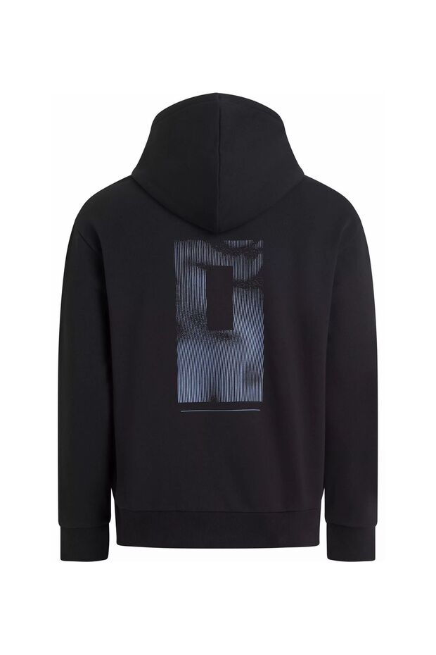 Kapüşon Yaka Siyah Sweatshırt K10K113565BEH - 2