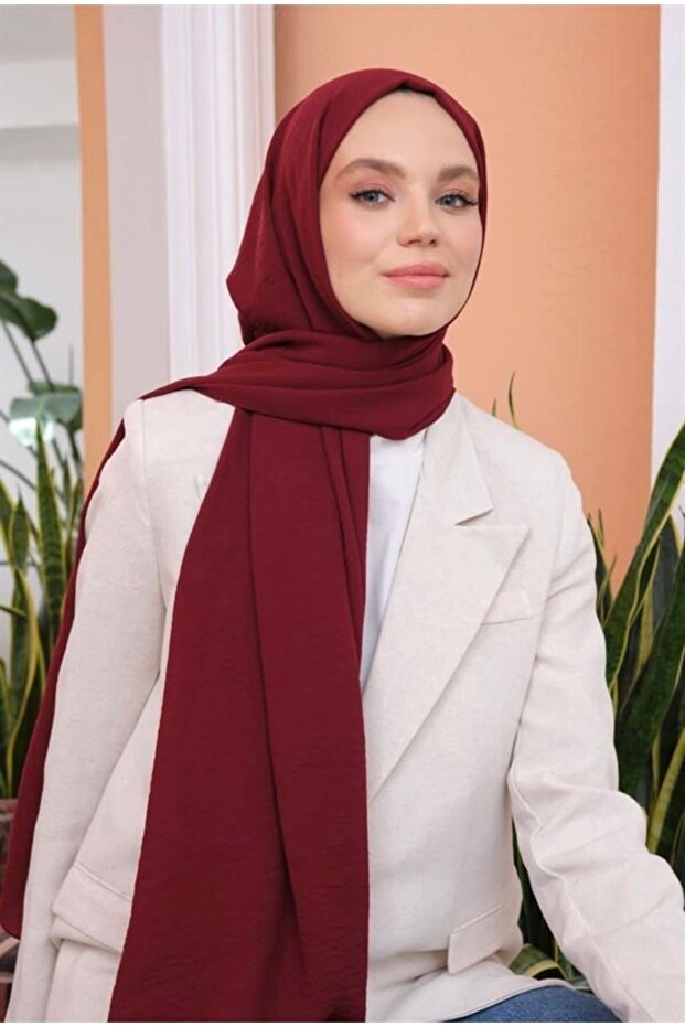 سلسلة الجاز شال بلون الكرز