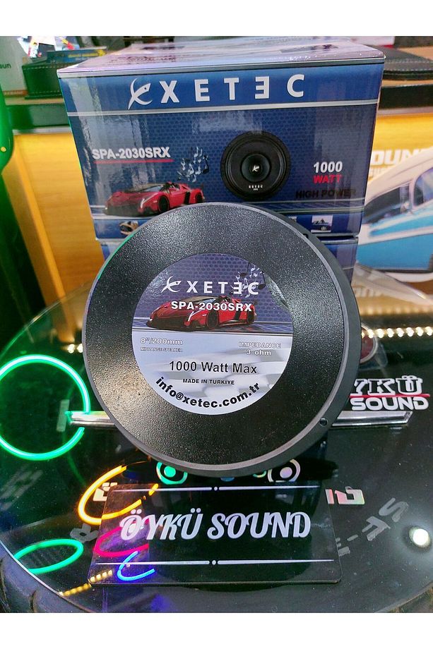 XETECC SR MODELİ 350RMS 20CM MİDRANGE ÜST SERİ - 3