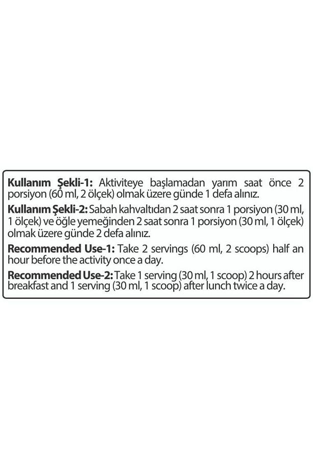 L-carnitine Sıvı Limon Aromalı 1000 ml - 3
