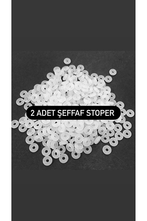 2’li şeffaf stoper durdurucu charm - 1