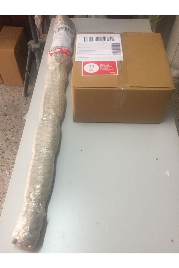 Ahşap Üç Ayaklı (TRİPOD) Dekoratif Köşe Aydınlatma Sülpa Lambader Bakır Kaplama - 5