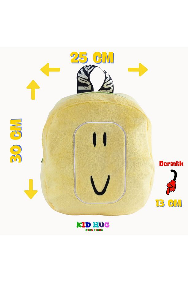 RobloxÇocuk Çantası Premium Nakışlı & Baskılı At Tüyü Kumaş Çocuk Çantası |0-8 Yaş | - 3