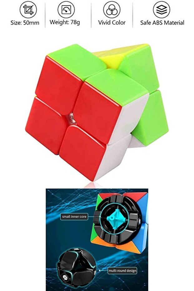 2x2 Moyu Speed Intelligence Cube مكعب الذكاء - 7