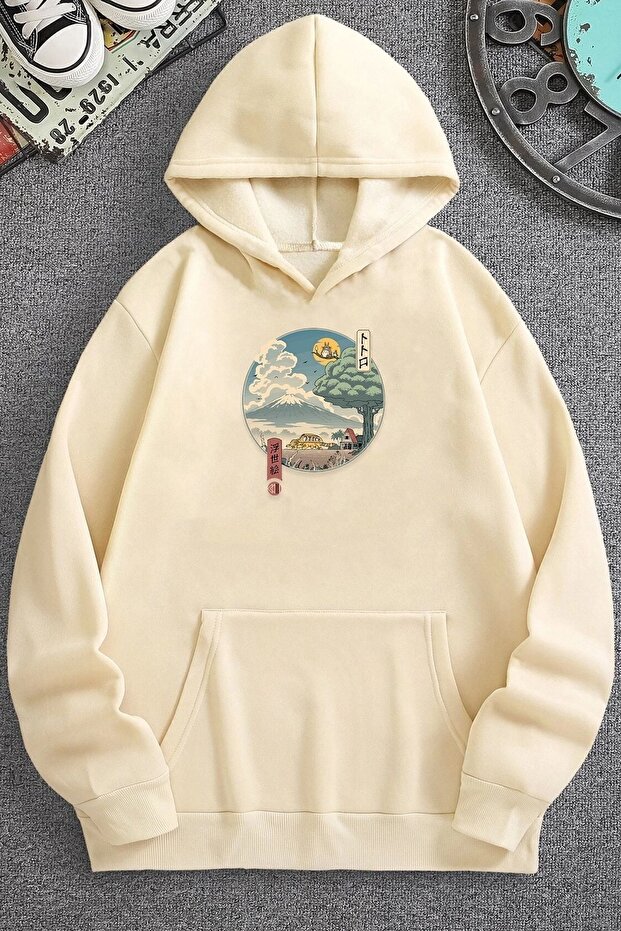 Unisex Neighbor's Ukiyo E Printed Sweatshirt