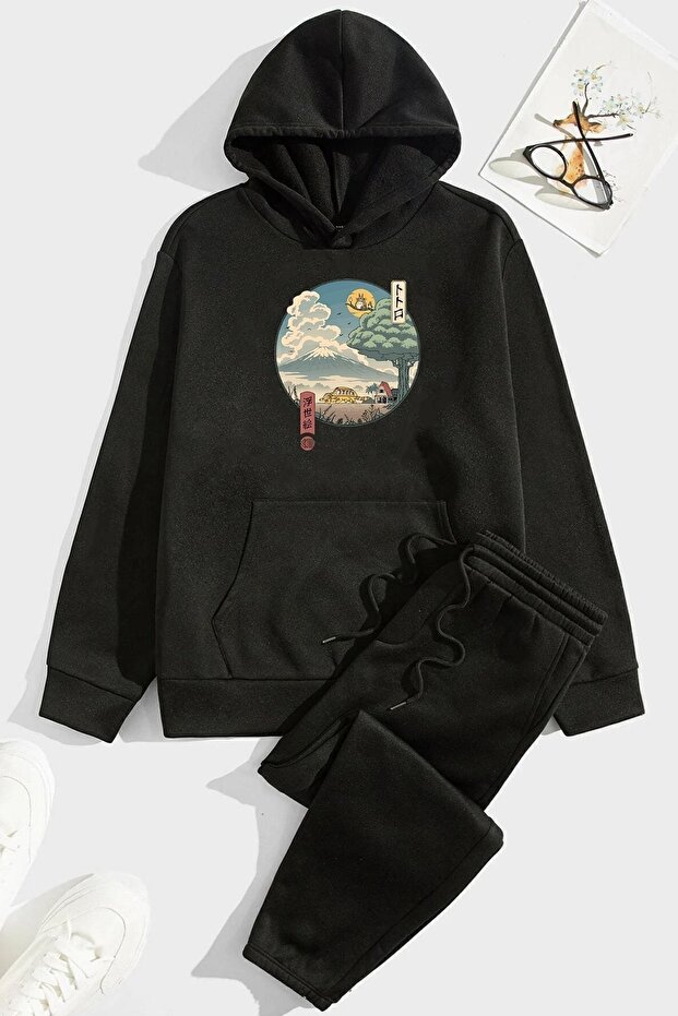 Unisex Neighbor's Ukiyo E Tracksuit Set