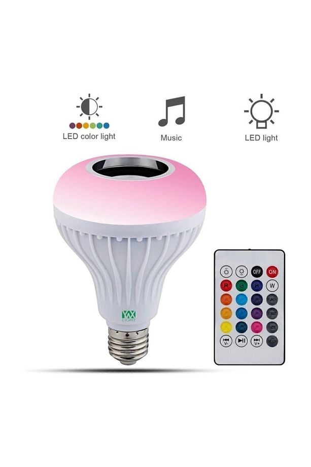 Nanopro Bluetooth Hoparlör Akıllı Led Ampül Lamba Plt-996df5 - 2
