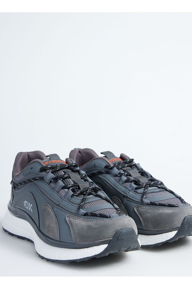 Gri Erkek Sneaker DAVID-SHAWN - 5