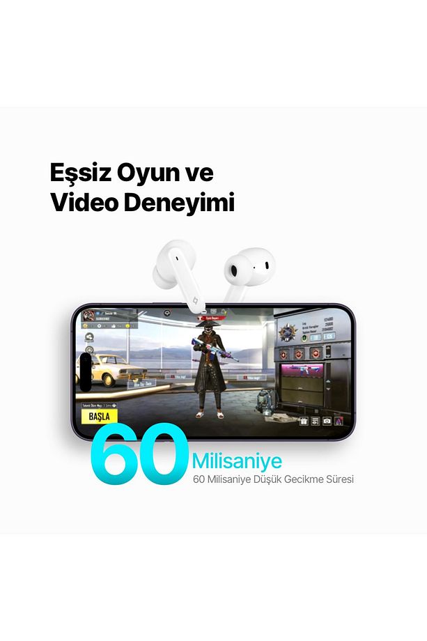 AirBeat On Gerçek Kablosuz TWS Bluetooth Kulaklık - 4