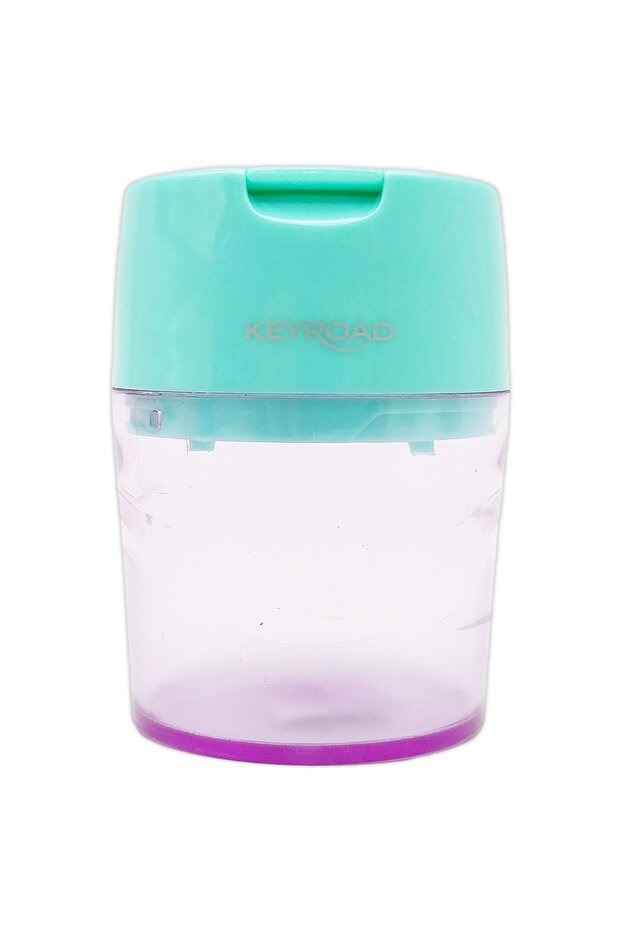 KEYROAD KR972410 PASTEL ROBBY DOUBLE EYE CHAMBER WITH LID Pencil Sharpener 1 Piece