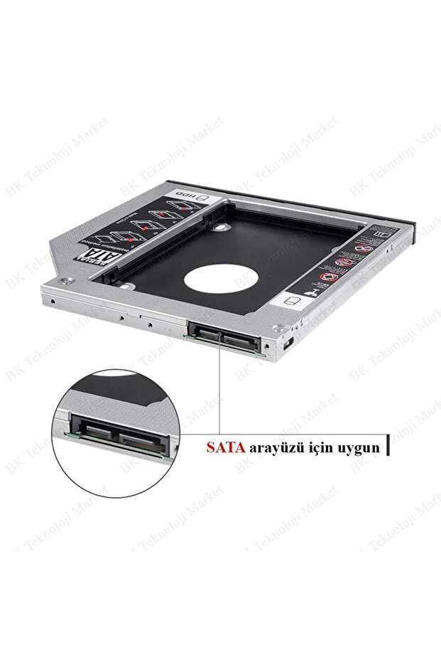 9.5mm Sata 3.0 2.5 Inch Notebook Hdd Ssd Caddy Kızak Kutu - 5