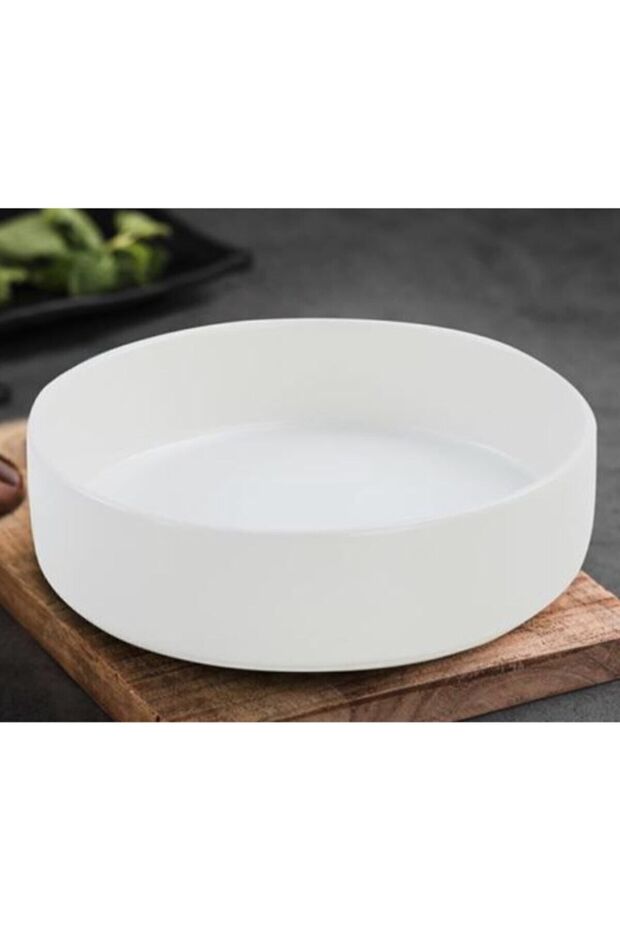 21 Cm Stackable Yemek/salata Tabağı Beyaz - 1