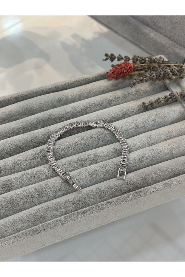 Baguette Waterway Steel Bracelet 316L 18cm