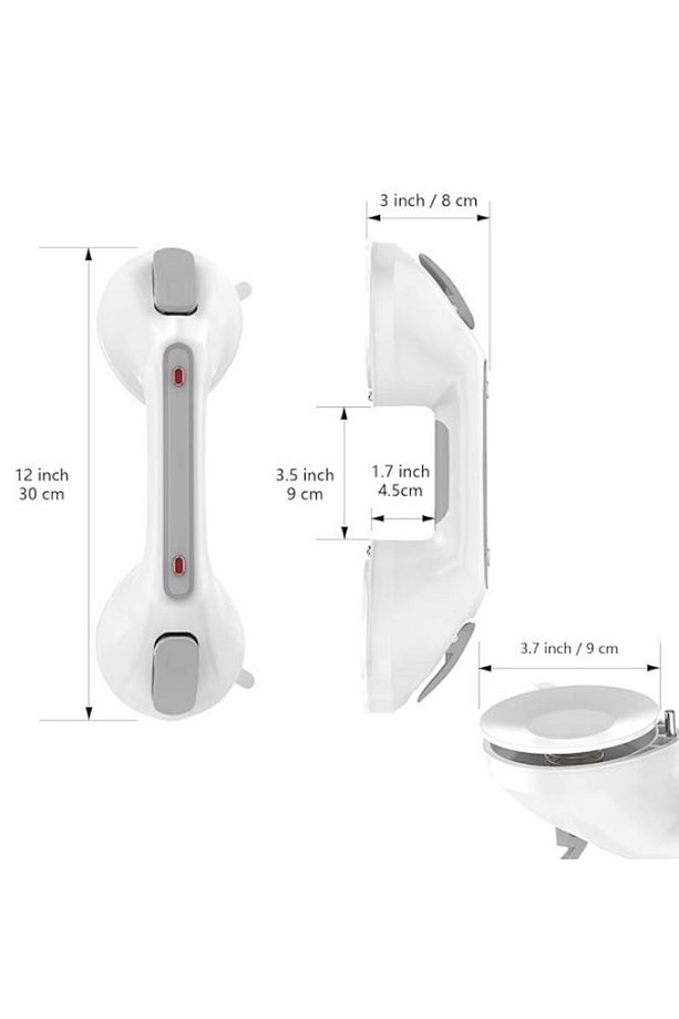 Banyo Güvenlik Tutacağı: Banyo Ve Tuvaletlerde Kullanılmak Üzere Kilitli Vantuzlu Yardımcı Tutacak - 6