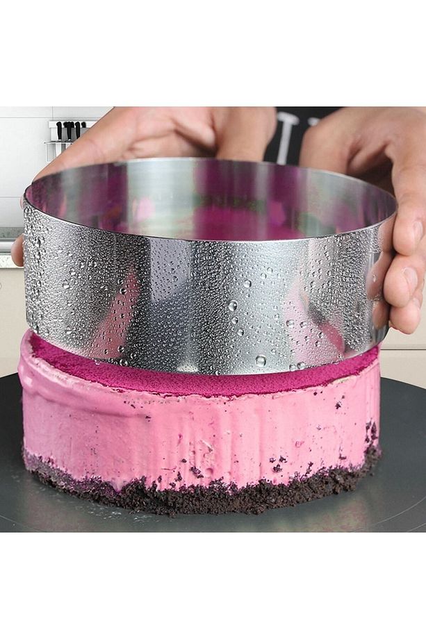 Narkalıp Yuvarlak Kek Kalıbı Çap 14cm Derinlik10cm - 3