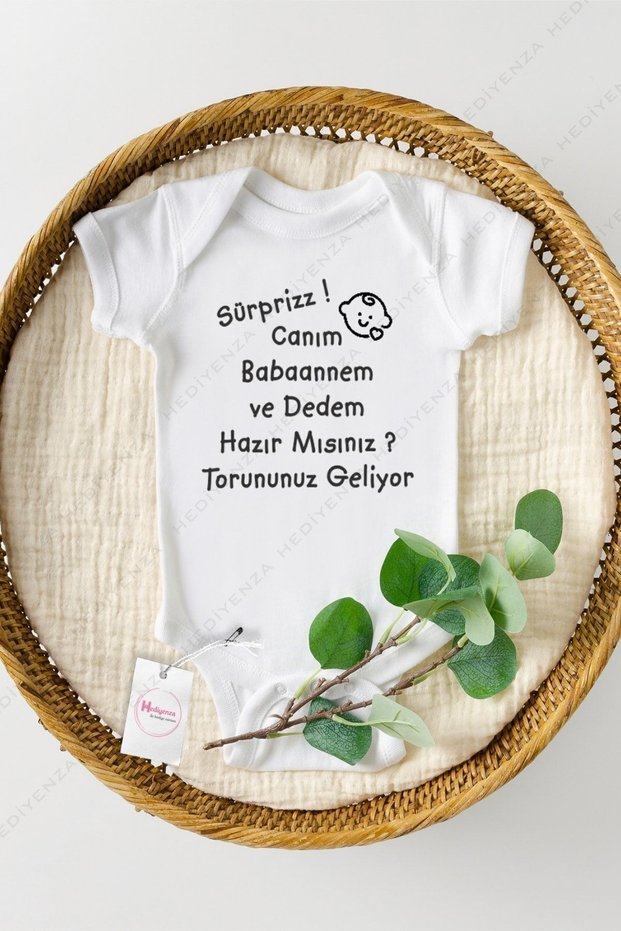 Surprise Grandmother Good News Baby Bodysuit