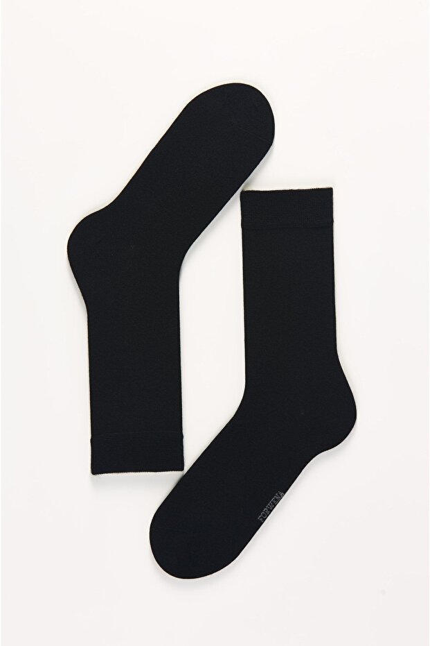 Pack of 3 Black Modal Seamless Men's Socks