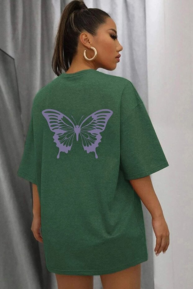 Unisex Butterfly Printed T-shirt