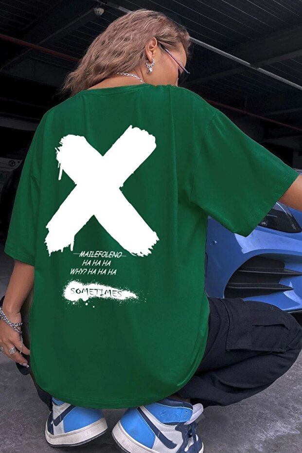 Unisex Sometimes X Printed T-shirt