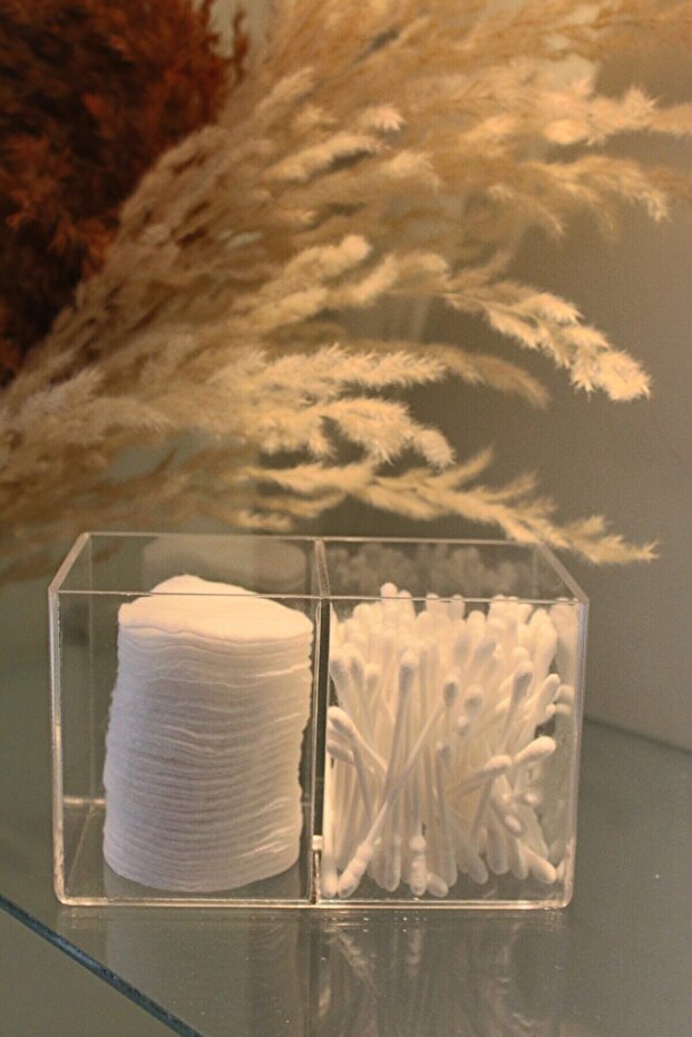 2 Compartment Plexi Organizer - Practical Organization - 5