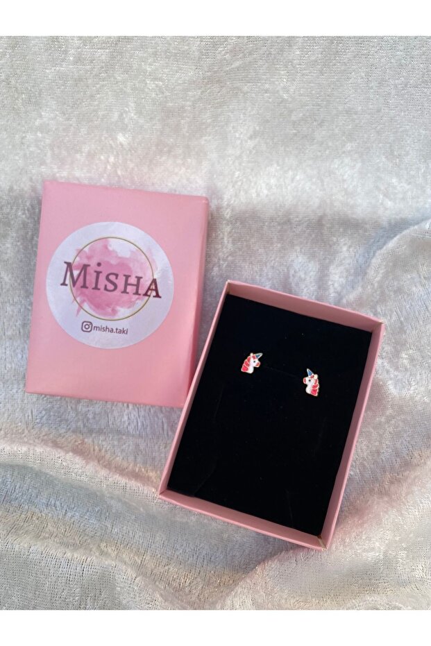 MİSHA Unicorn Çocuk Küpesi - 2