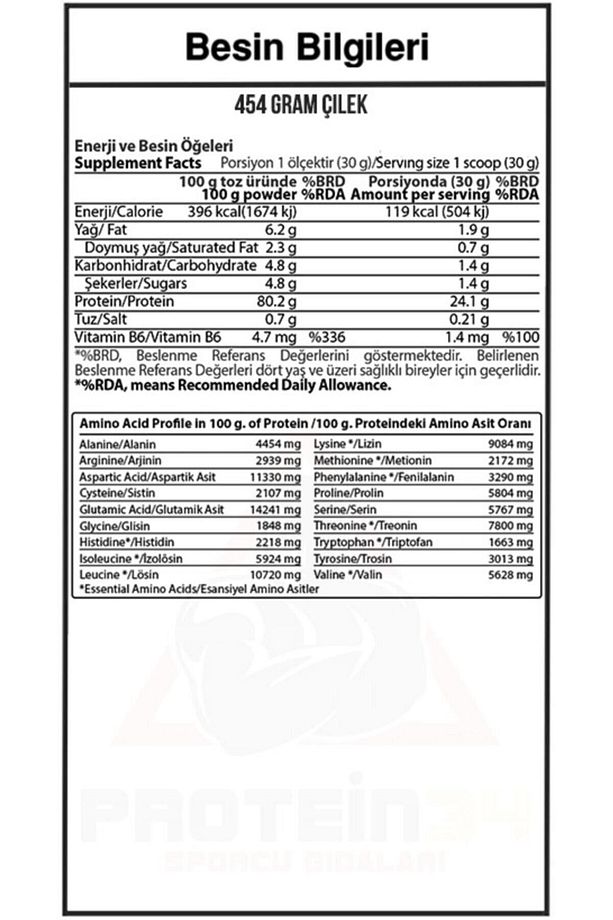Whey 3matrix 454 gr Çilekli Protein Tozu - 2