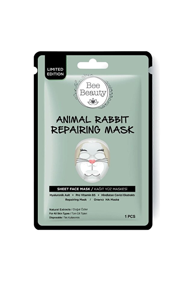 Animal Paper Mask Rabbit Repair Rabbit Mask