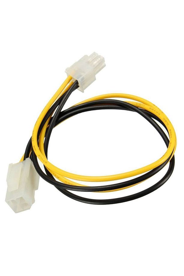 Atx Güç Kaynağı 12v 4-pin P4 Cpu Power Erkek-dişi Uzatma Kablosu - 5