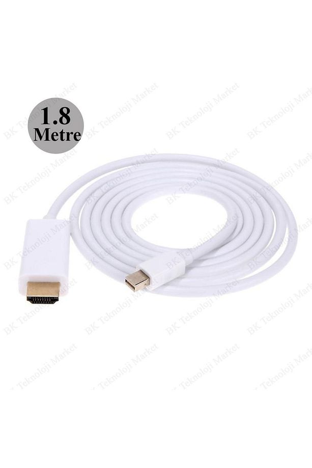 Yükskek Kalite Mini Displayport (thunderbolt) To Hdmı Dönüştürücü Kablo - 3