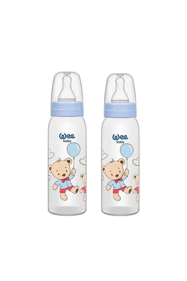 Klasik Pp Biberon 250 ml - Mavi (2'Lİ SET) - 1