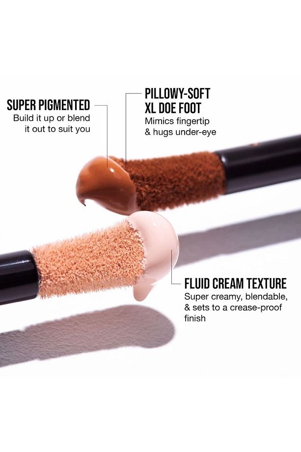 FauxFilter Luminous Matte Buildable Coverage Crease Proof Concealer 9 Ml - 6