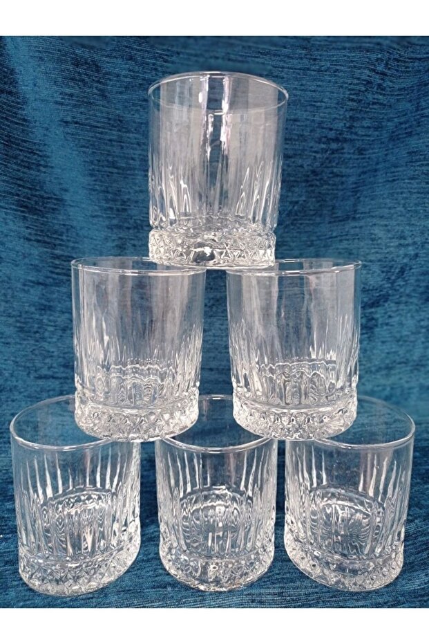 Oslo 6 Lı Meşrubat Veya Viski Bardak 210 ml 330 Cc - 5