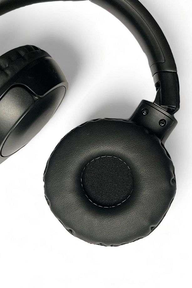 Bluetooth Kablosuz Kulaklık Kulak Üstü Siyah ios Android Uyumlu Mikrofon Ses BT - 4