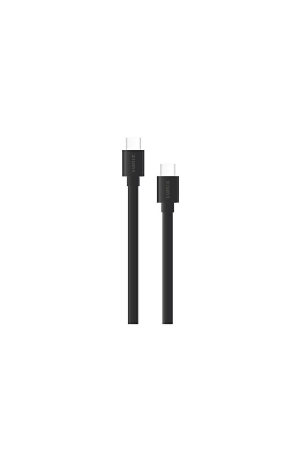 60w Soft Kablo Usb-c Şarj Ve Data Kablosu Siyah Sc-10 - 1
