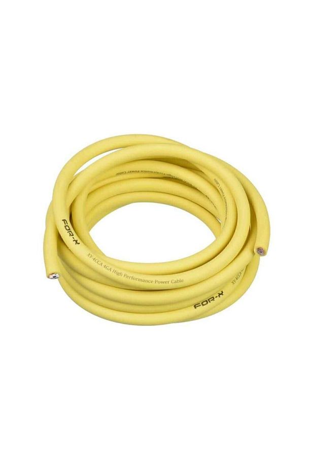 ( 4 Ga ) Profesyonel Seri Kalın Oto Amfi Kablo Seti Xy-4kıt - 5