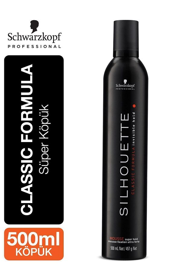 Ekstra Tutucu Süper Saç Köpüğü - Extra Strong Mousse 500ml | Profesyonel - 1