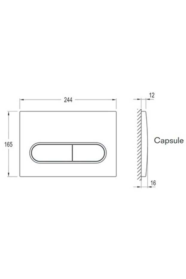 Versus Gömme Rezervuar Set - 7