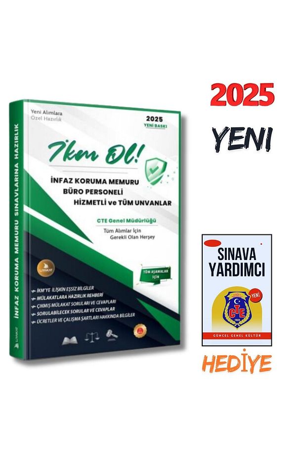 GÜNCEL-2025-İNFAZ KORUMA MEMURU OLMAK İÇİN ÖZEL KAYNAK-İKM OL - 1