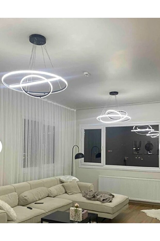 Led Avize Sarkıt 3renk - Priştine 80 Cm - 9