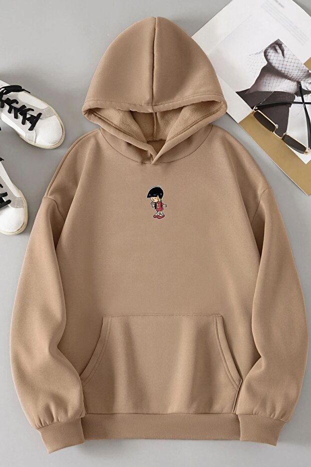 سويت شيرت مطبوع للجنسين