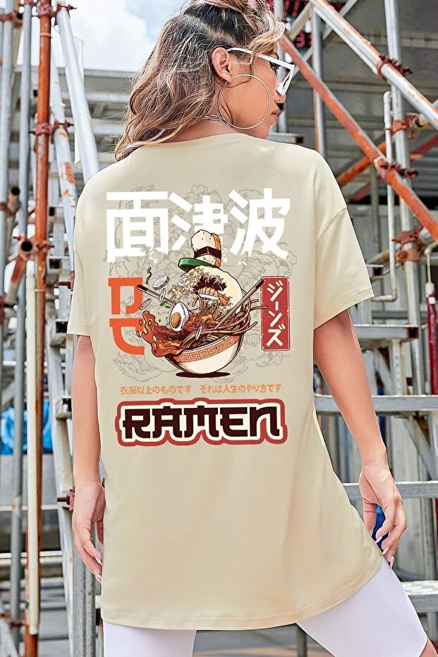 Unisex Ramen Printed T-shirt