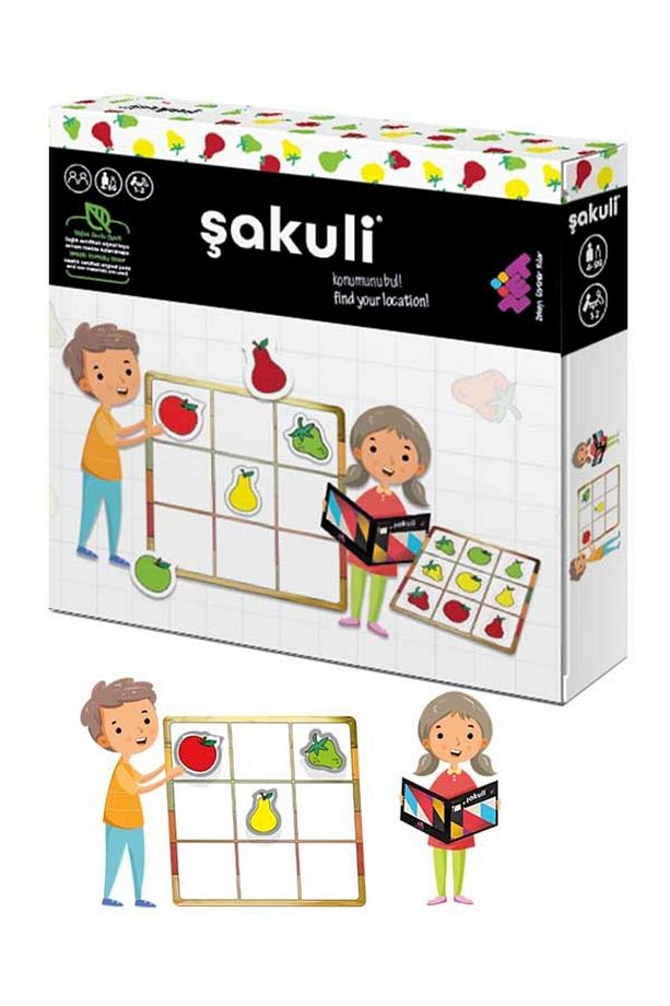 Şakuli Sudoku, Zeka Ve Akıl Oyunu 3 Yaş 1-2 Oyuncu - 1