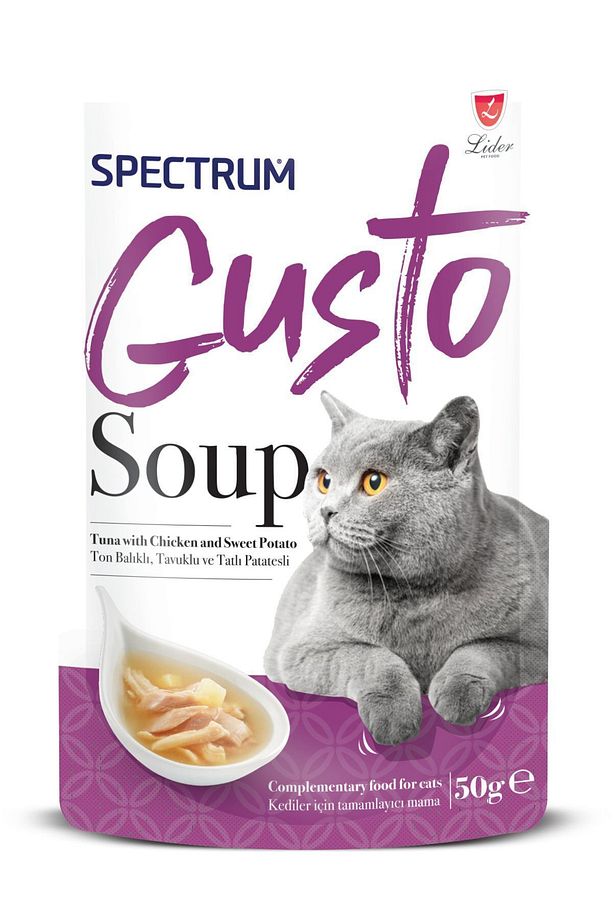 Gusto 5 Farklı Çeşit Kedi Çorbası - 5