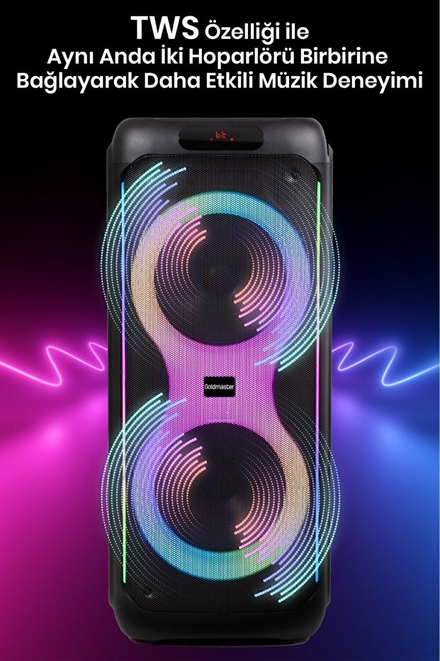 Neon X320 DJ BOX Bluetooth Hoparlör - 5